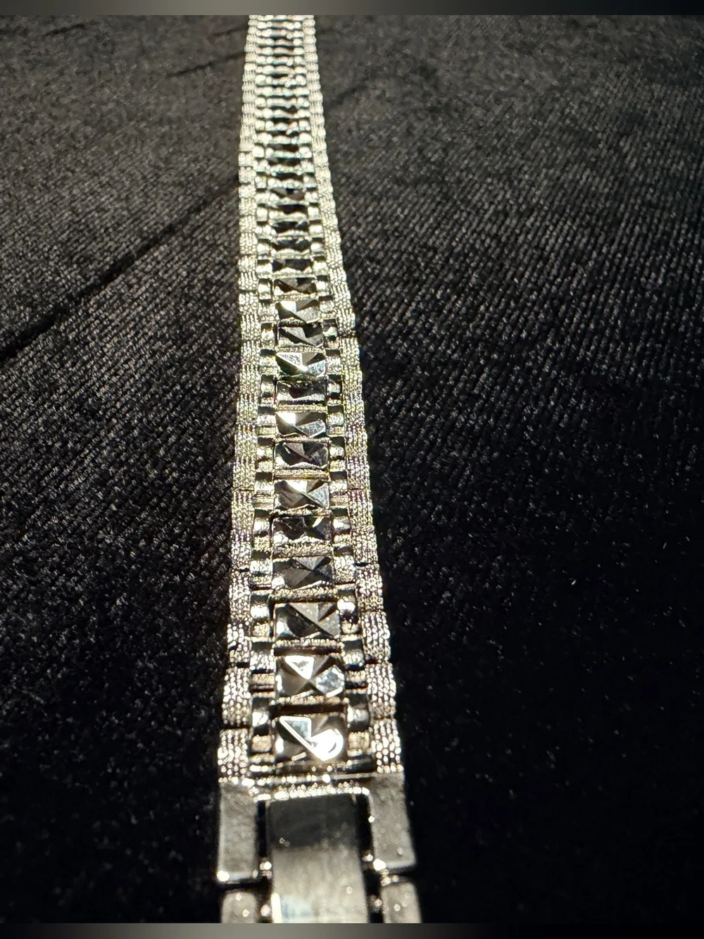 Rollie Link 7-8in 12MM Bracelet WG Finish Brand New